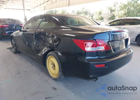 2010 Lexus Is 250C from USA, damaged, VIN JTHFF2C28A2501885